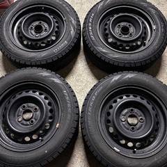ピレリースタッドレスタイヤICE ZERO ASIMMETRICO175/65R14+スチールホイールの画像