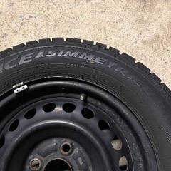 ピレリースタッドレスタイヤICE ZERO ASIMMETRICO175/65R14+スチールホイールの画像