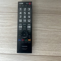 REGZA 黒　2014年製の画像