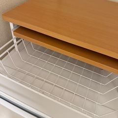 キッチン 冷蔵庫 収納ラック
の画像