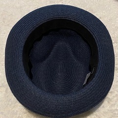 【美品】紺色ハットの画像