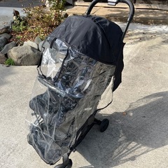 Cybex COYA サイベックス　コヤ　本体＋レインカバー　セピアブラックの画像