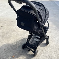 Cybex COYA サイベックス　コヤ　本体＋レインカバー　セピアブラックの画像