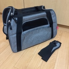 ★引き取り限定！もらってください★たためる布製ペットキャリーの画像