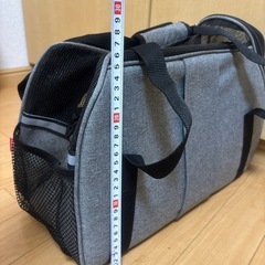★引き取り限定！もらってください★たためる布製ペットキャリーの画像
