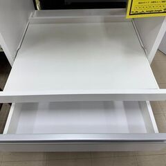 J3212【リユースのサカイ柏店】　レンジ台　ホワイト　　クリーニング済みの画像
