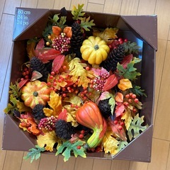 秋 リースの画像