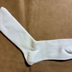 白いリブ編みソックス３足セットの画像