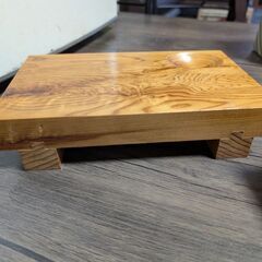 屋久杉の寿司下駄🍣の画像