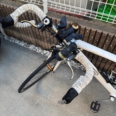 ロードバイク2台の画像