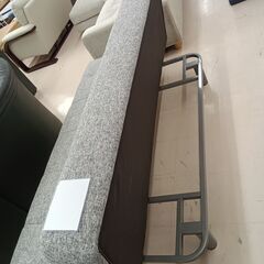 リユースのサカイ栃木店★ジモティ割あり★  ソファー ライトグレー W180×D98～115×H38～85 クリーニング済み TC11611の画像