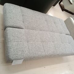 リユースのサカイ栃木店★ジモティ割あり★  ソファー ライトグレー W180×D98～115×H38～85 クリーニング済み TC11611の画像