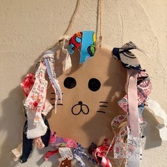 【ライオンさんの壁飾り作り　材料か】の画像