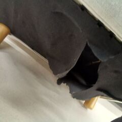 リユースのサカイ栃木店★ジモティ割あり★  ソファー ライトグレー W217×D83×H～85 クリーニング済み TC11612の画像