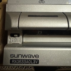 サンウェーブコンロ　RXG633A0L3V 中古の画像