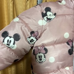 ミッキー　H&M 　コラボジャケット4から6ヶ月の画像