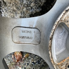 本日引き取り限定　175/65R14 スタッドレス&アルミホイール　ジャンク　の画像