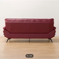 ソファーソファ 2人掛けワイドソファ（ロゾ KD RE） ニトリの画像