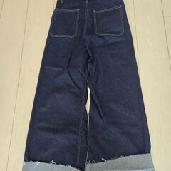 ZARA　フロントポケット　ワイドパンツ　36の画像