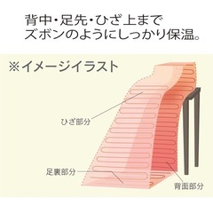 電気足温器 ホット脚入れヒーター の画像