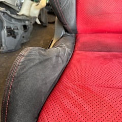 ホンダ シビック タイプR FD シート 黒/赤 の画像