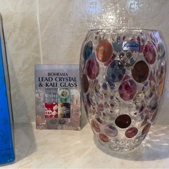 ボヘミアクリスタル　🏺花瓶の画像