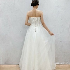 Aライン　ドレス　シフォンの画像