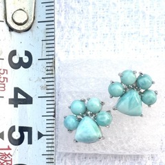 【売ります】天然石ピアス　未使用品の画像