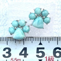 【売ります】天然石ピアス　未使用品の画像