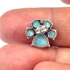 【売ります】天然石ピアス　未使用品の画像