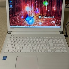 メモリ4GB 　ストレージ1TB HDD TOSHIBA dynabook T45/CWS ノートパソコンの画像