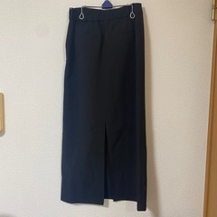 黒 ロングスカート ロング丈Ray beams ビームス　オールシーズン　カジュアル　綺麗　かわいい　黒　ブラック　スカートの画像