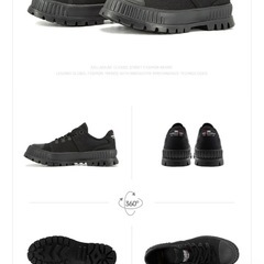 PALLADIUM ブラック スニーカー
の画像