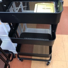 ★限定SALE20%OFF★《尼崎市/リサイクルショップドリーム次屋店》スチールワゴンラック☆尼崎市若王寺☆の画像