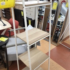 ★限定SALE20%OFF★《尼崎市/リサイクルショップドリーム次屋店》棚付きハンガーラック☆尼崎市若王寺☆の画像