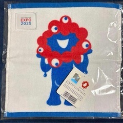 ミャクミャク　ハンドタオル&ミニメモ帳の画像