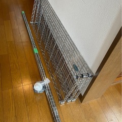 家具　スチールラック　収納　収納棚　棚　３段　110✖️35✖️155の画像