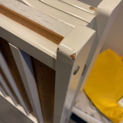 ベビーベッド　キャスター付き　石崎家具
の画像