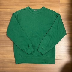 GUトレーナーM裏起毛無地の画像