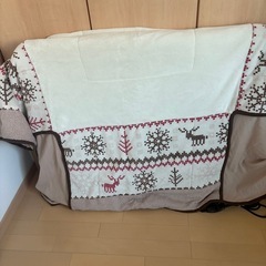 【お値下げ】1〜2人用こたつセット の画像