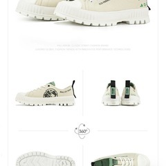 PALLADIUM ブラック スニーカーの画像