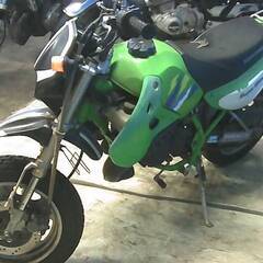 KAWASAKI KSR-2 緑 格安提供車 半額配送キャンペーン クランキング確認済み 期間限定価格 現状渡し諸経費￥0- 横浜 P-Yardの画像