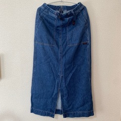 G3SW-SK075 GRAMICCI(グラミチ)LONG DENIM SKIRTデニムスカート ロングスカート ストレッチの画像