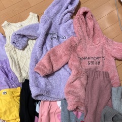 女の子サイズ90お洋服まとめ19点の画像