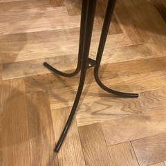 美品サイドテーブル【折りたたみ式】　の画像