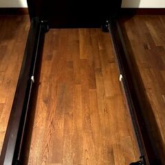 シングルベッド2台の画像