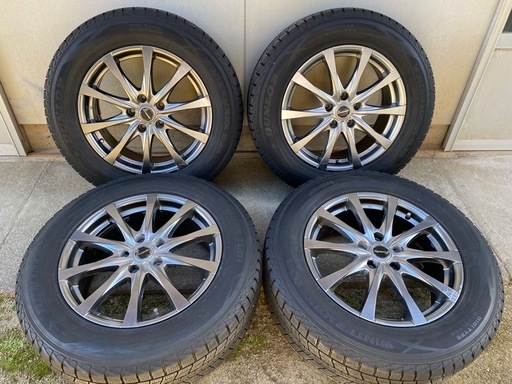 ダンロップスタッドレスSJ8 225/65R17 ホイールセット