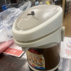 未使用　魔法瓶　1.8L　ダブルステンレスエアーポット　保温＆保冷OK　リサイクルショップ宮崎屋佐土原店R7.11.16の画像