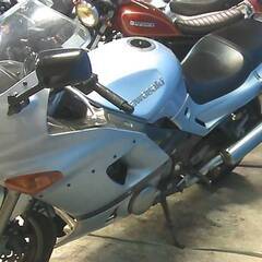 KAWASAKI ZZ-R400-2 水 エンジン始動確認 車検取得で乗れます 半額配送キャンペーン 限定 現状渡し諸経費￥0- 横浜 P-Yardの画像