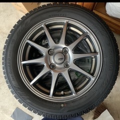 ダイハツタフト専用ホイール付きスタッドレスタイヤ の画像